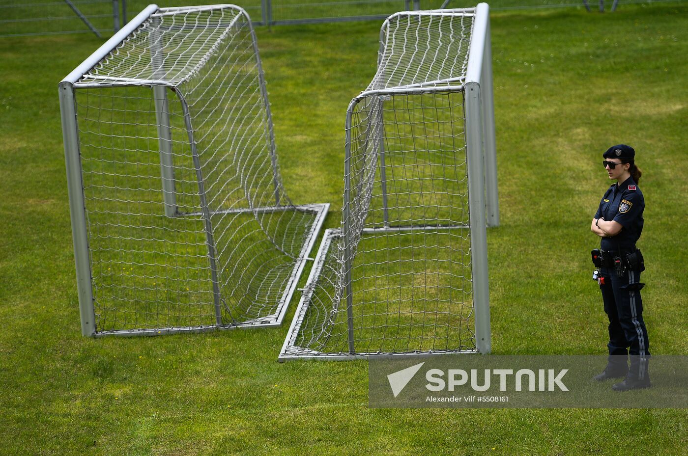 Football. National team training session