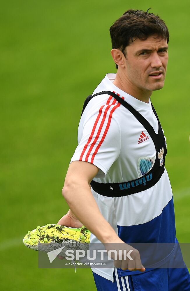 Football. National team training session