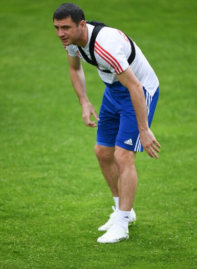 Football. National team training session