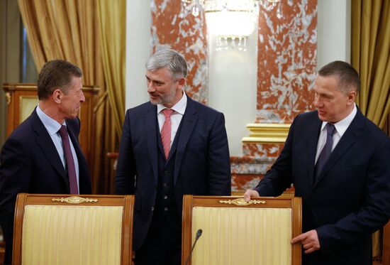 Meeting of new Russian Government