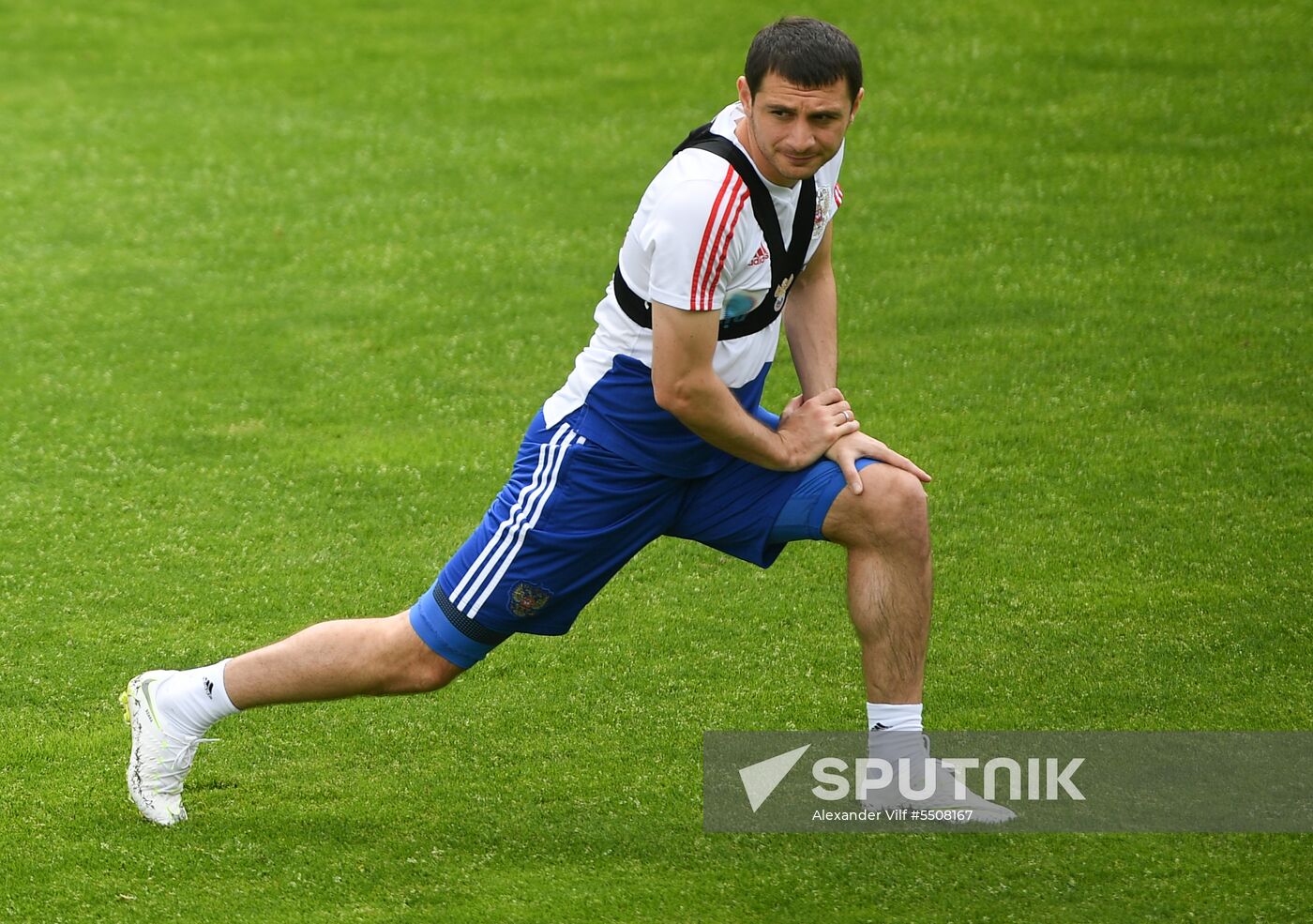 Football. National team training session