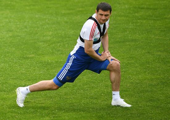 Football. National team training session