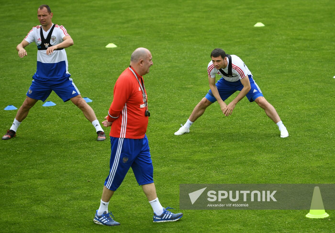 Football. National team training session