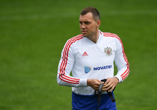 Football. National team training session