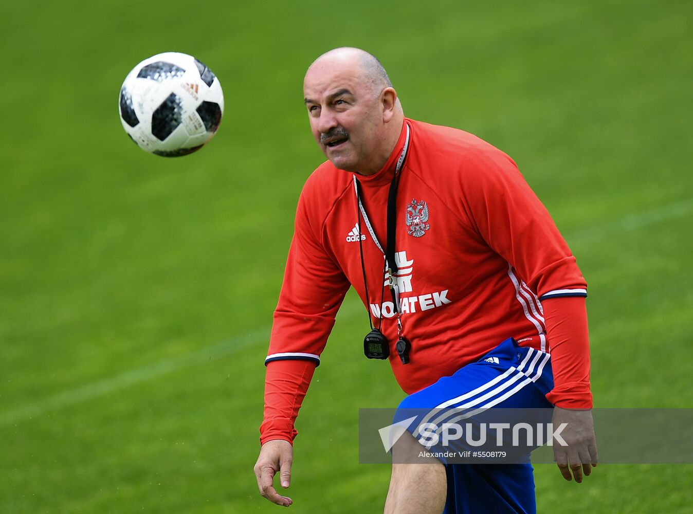 Football. National team training session