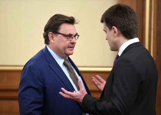 Meeting of new Russian Government