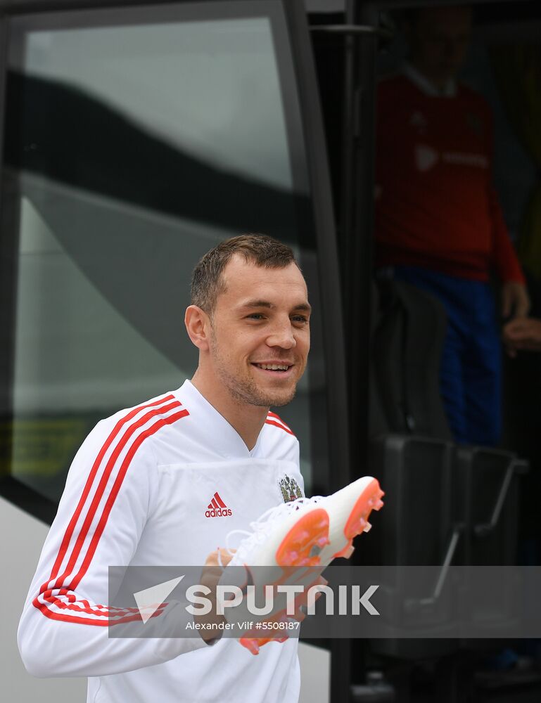 Football. National team training session