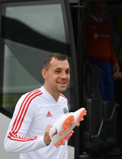 Football. National team training session