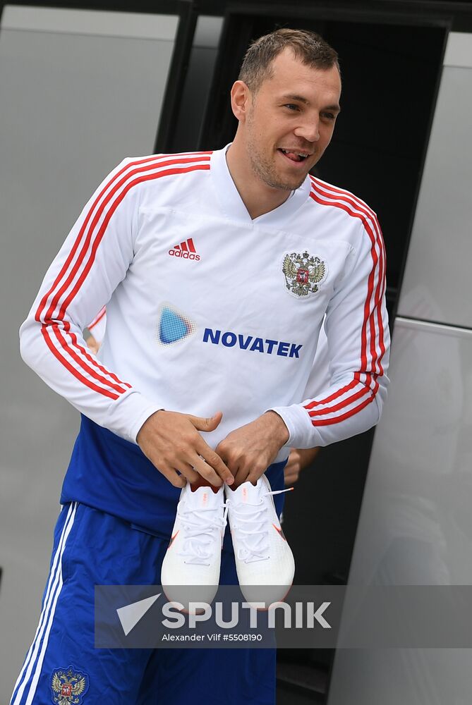 Football. National team training session