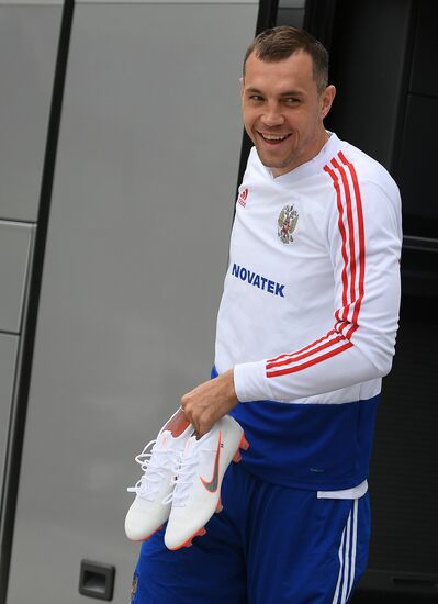 Football. National team training session