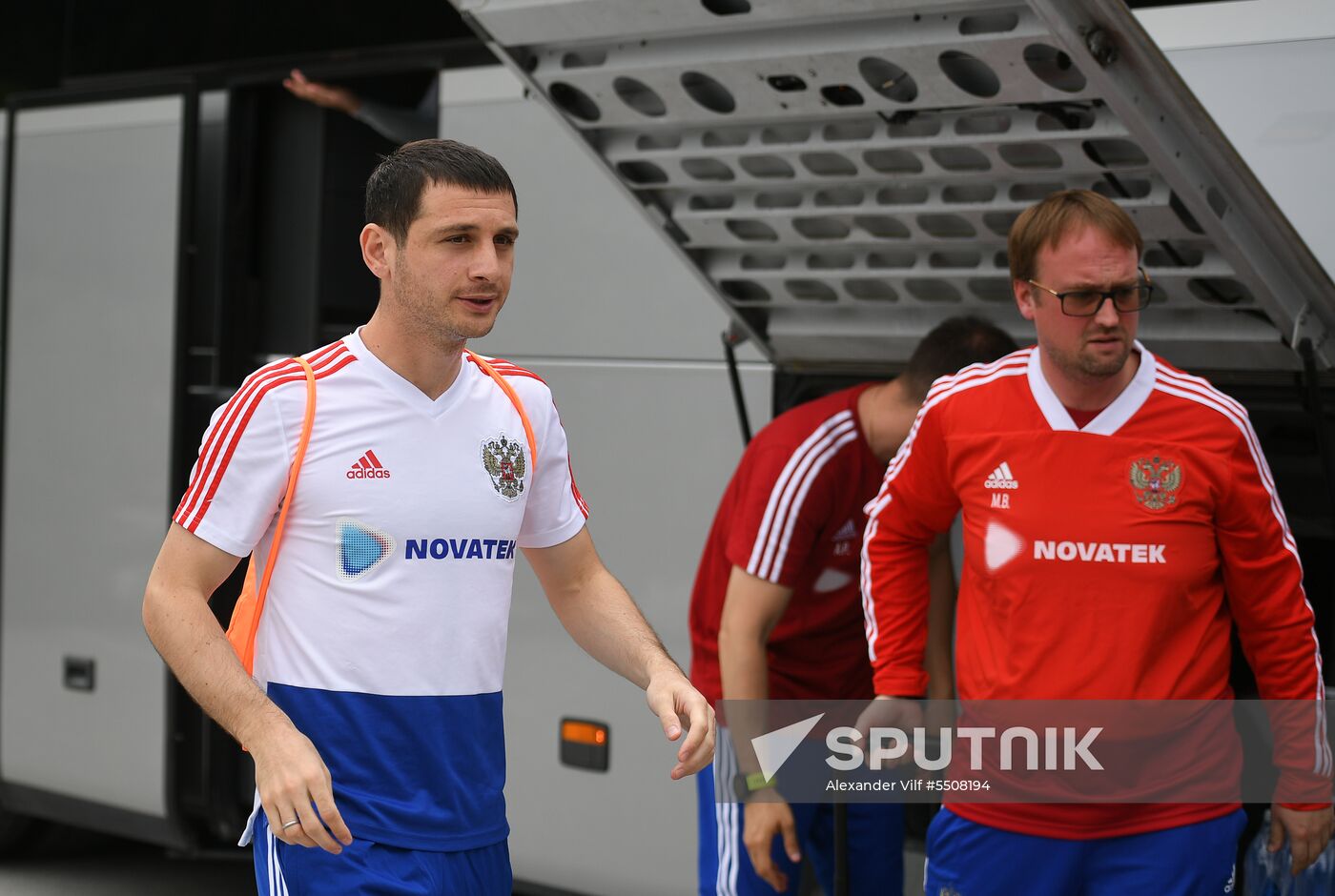 Football. National team training session