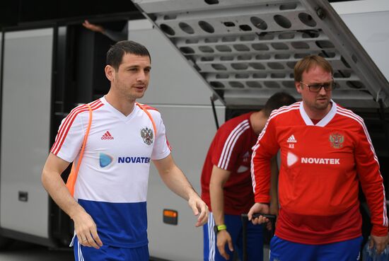Football. National team training session