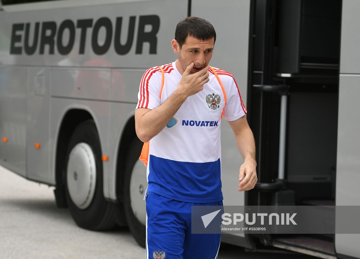 Football. National team training session