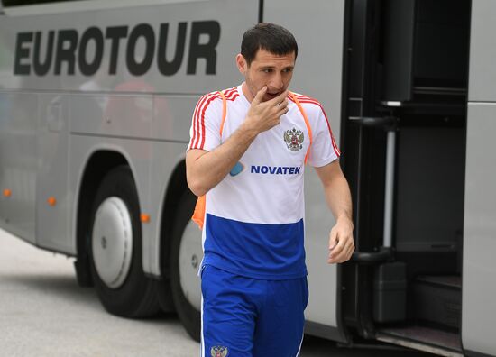 Football. National team training session