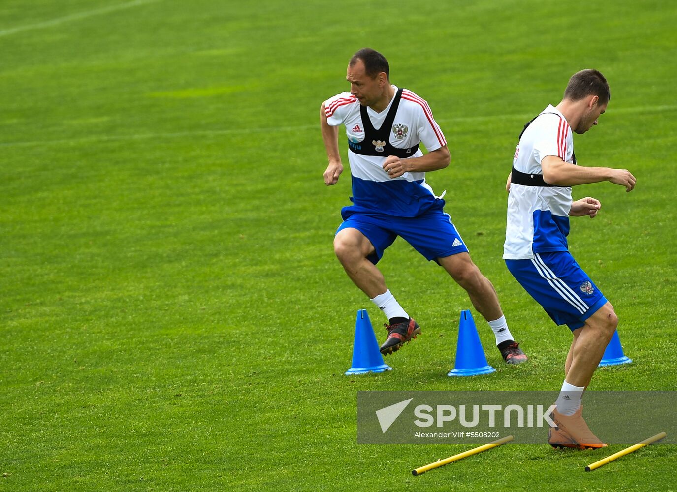Football. National team training session