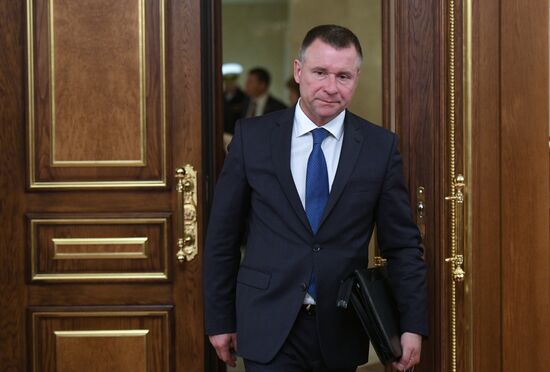 Meeting of new Russian Government