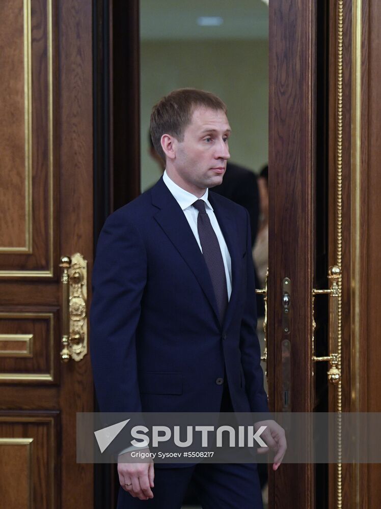 Meeting of new Russian Government