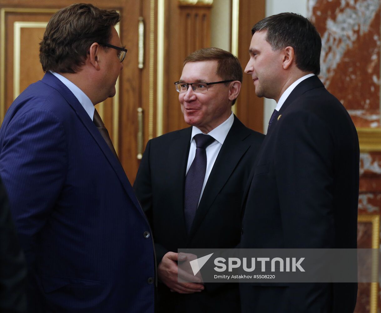 Meeting of new Russian Government