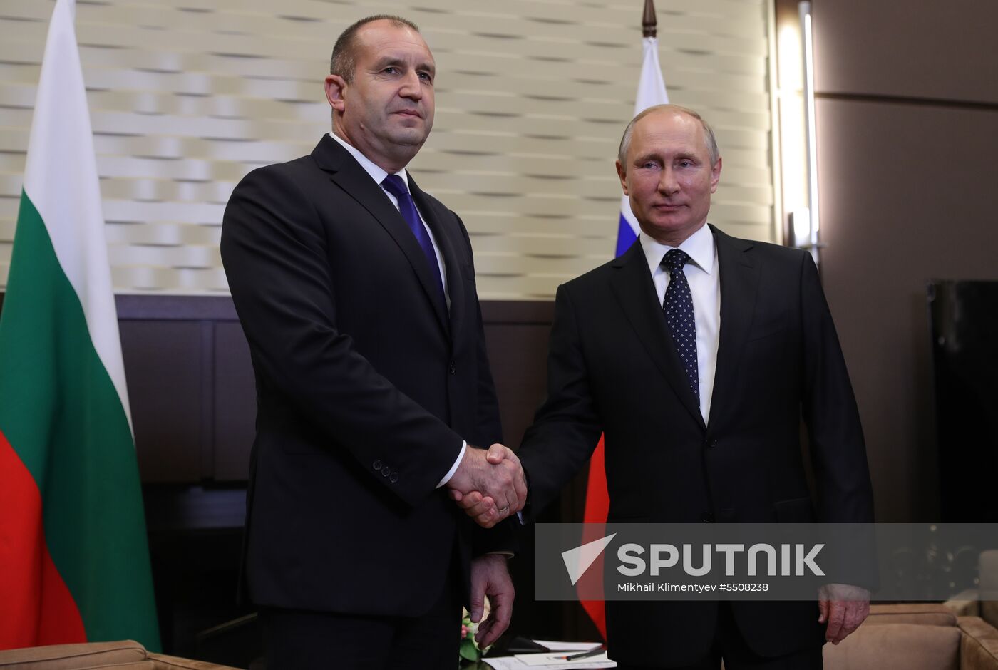 President Vladimir Putin meets with President of Bulgaria Rumen Radev