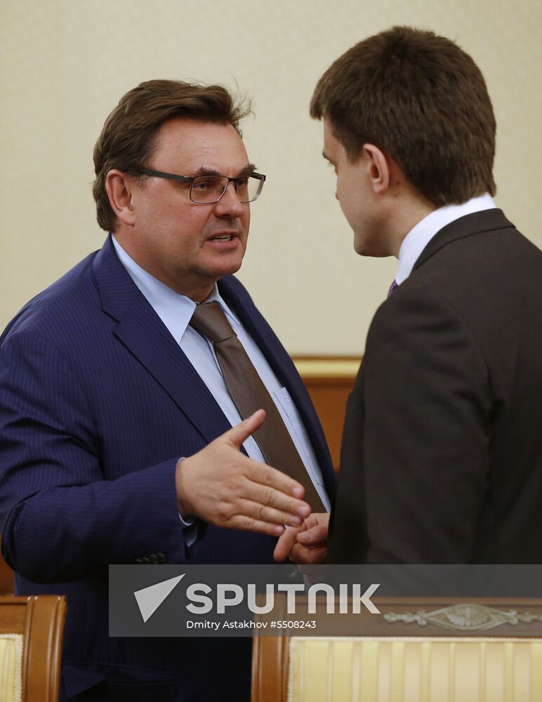 Meeting of new Russian Government