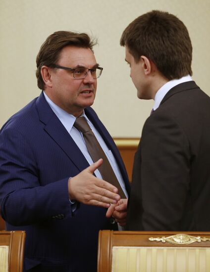 Meeting of new Russian Government