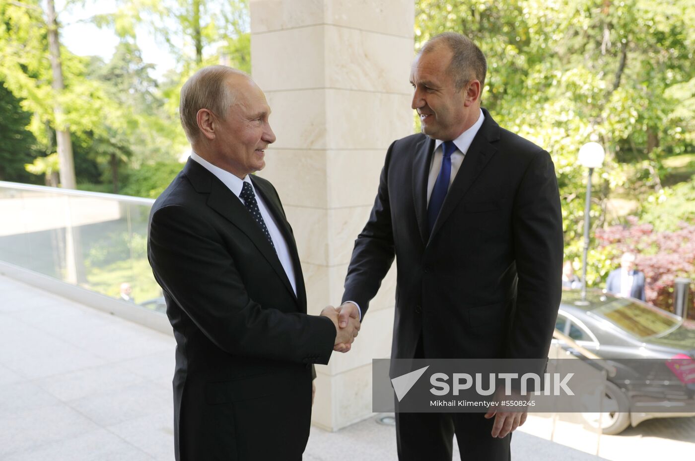 President Vladimir Putin meets with President of Bulgaria Rumen Radev