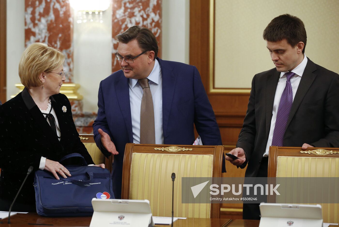 Meeting of new Russian Government