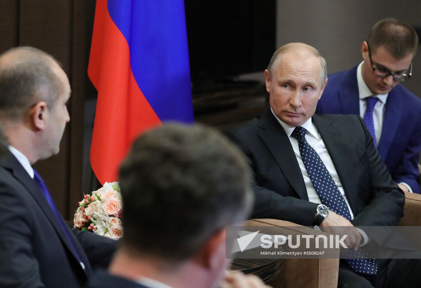 President Vladimir Putin meets with President of Bulgaria Rumen Radev
