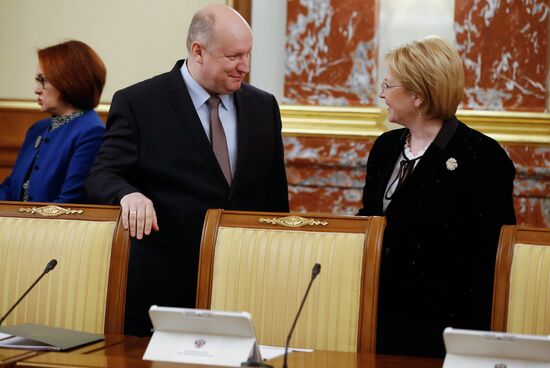 Meeting of new Russian Government