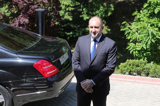 President Vladimir Putin meets with President of Bulgaria Rumen Radev