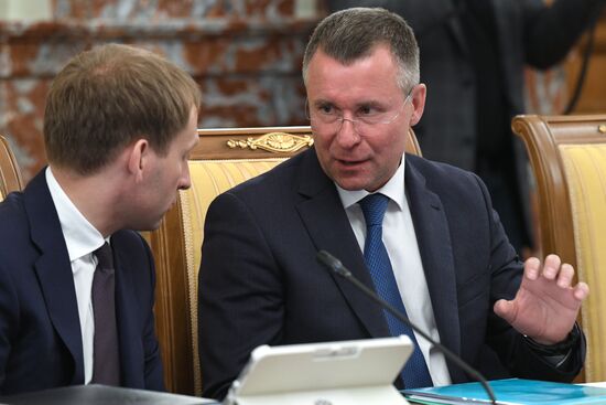 Meeting of new Russian Government