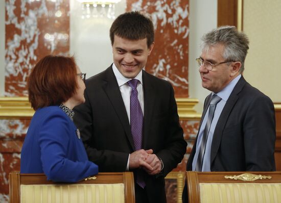 Meeting of new Russian Government