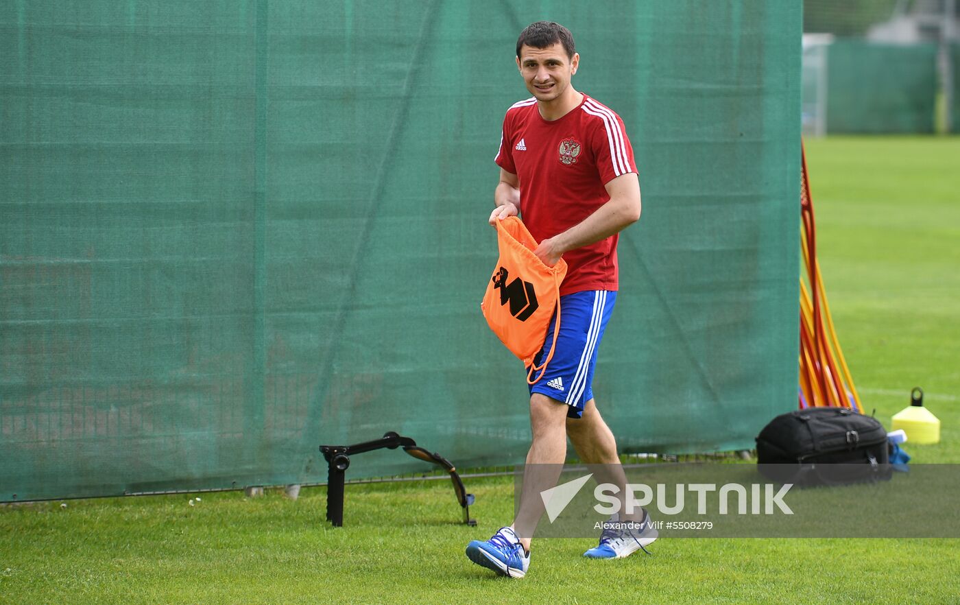 Football. National team training session