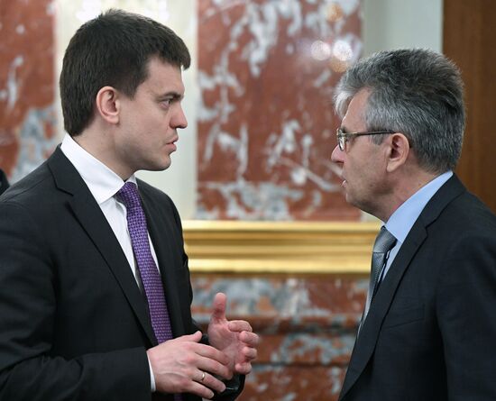 Meeting of new Russian Government