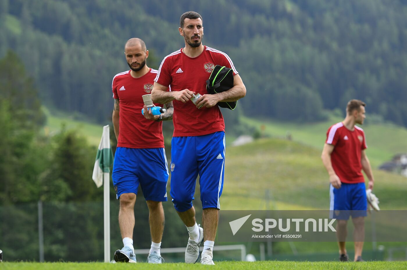 Football. National team training session