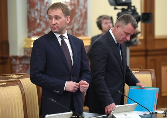 Meeting of new Russian Government