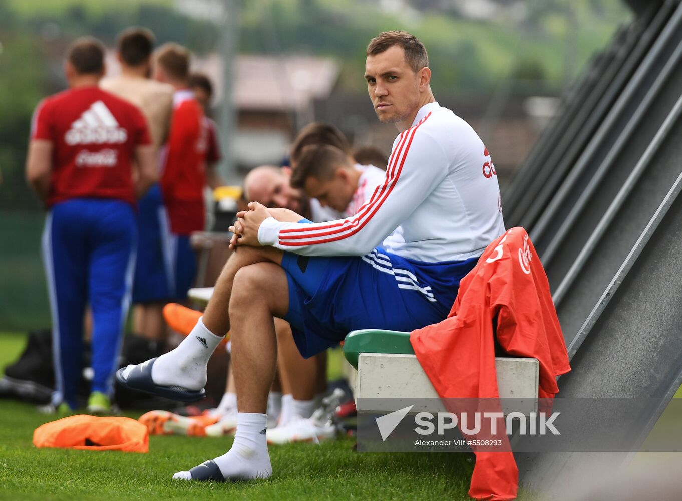 Football. National team training session