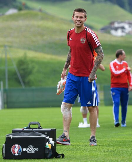 Football. National team training session