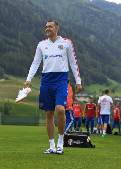 Football. National team training session