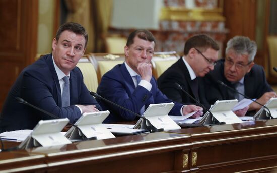 Meeting of new Russian Government