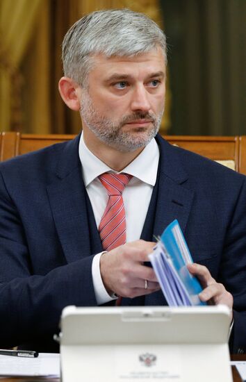 Meeting of new Russian Government
