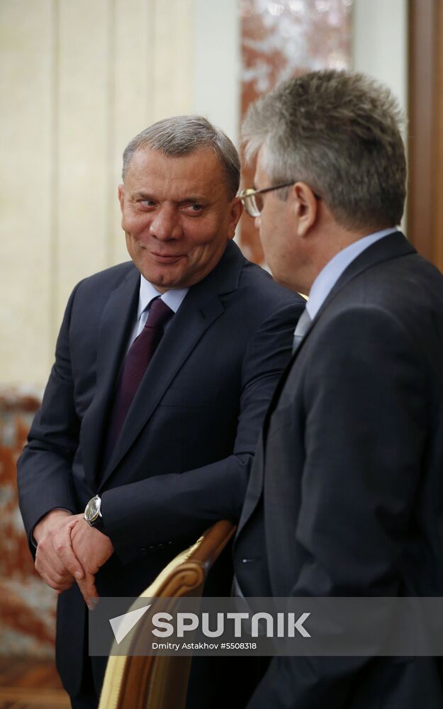 Meeting of new Russian Government