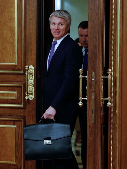 Meeting of new Russian Government
