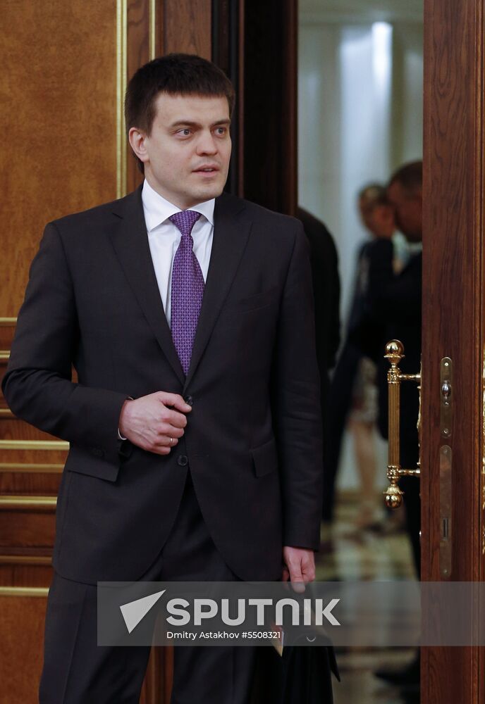 Meeting of new Russian Government