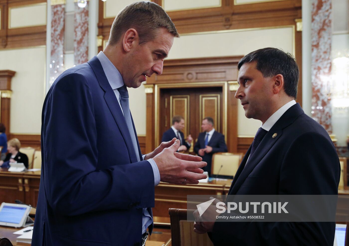 Meeting of new Russian Government