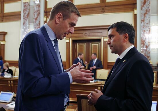 Meeting of new Russian Government