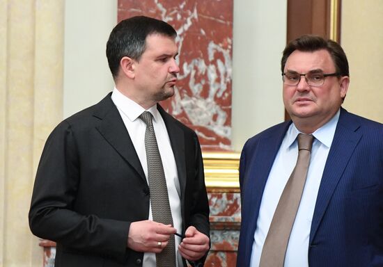 Meeting of new Russian Government