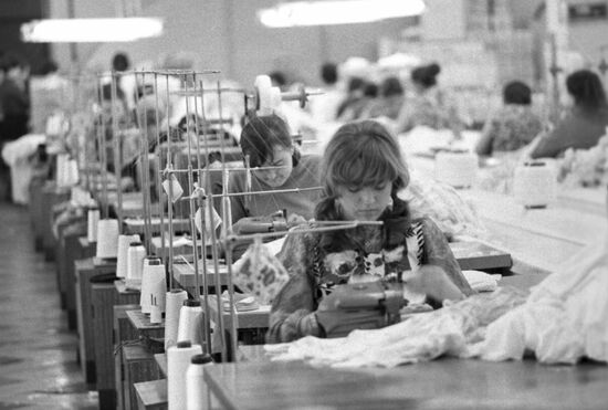 Moscow knitwear factory "Krasnaya Zarya"