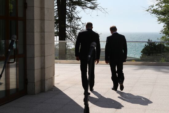 President Vladimir Putin meets with President of Bulgaria Rumen Radev