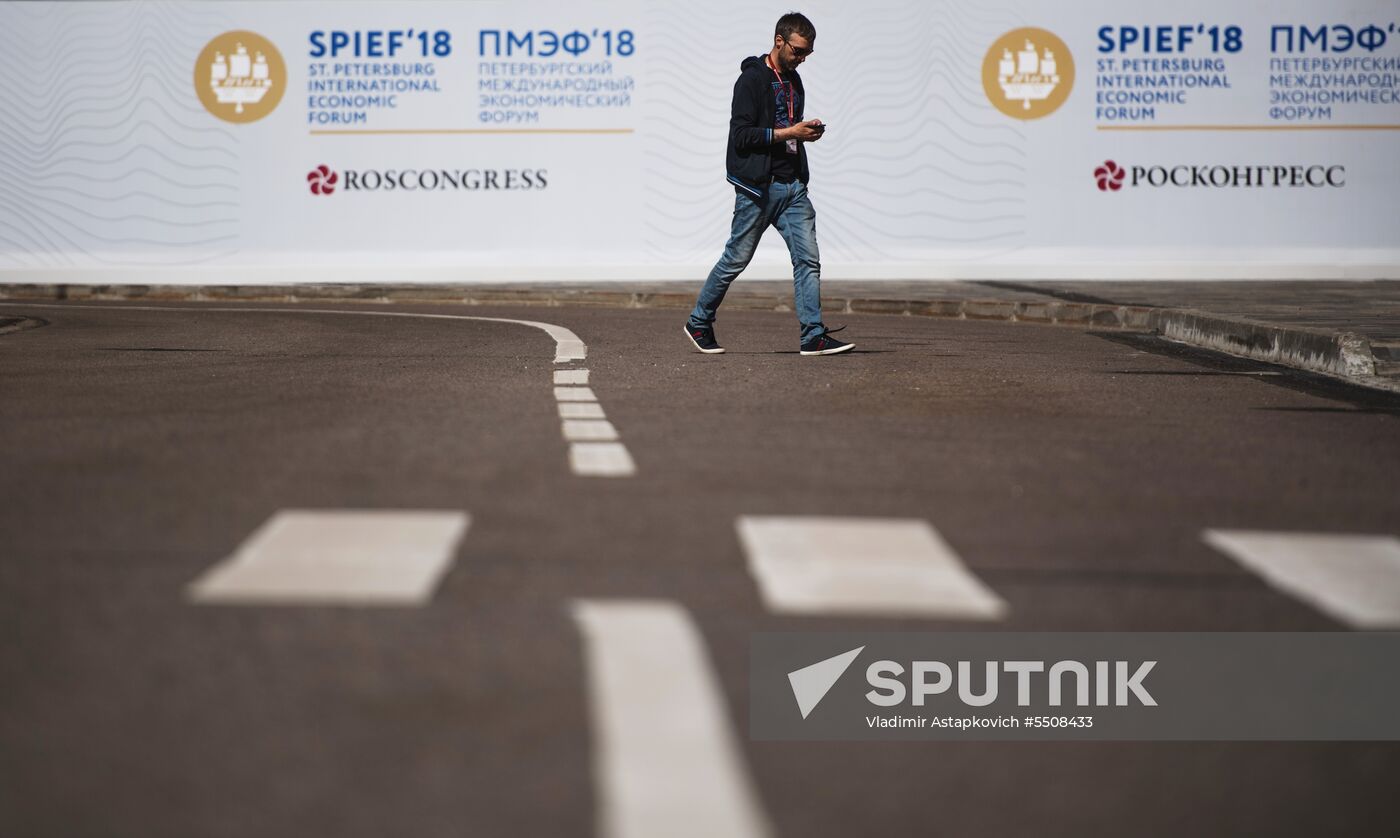 Preparations for SPIEF 2018